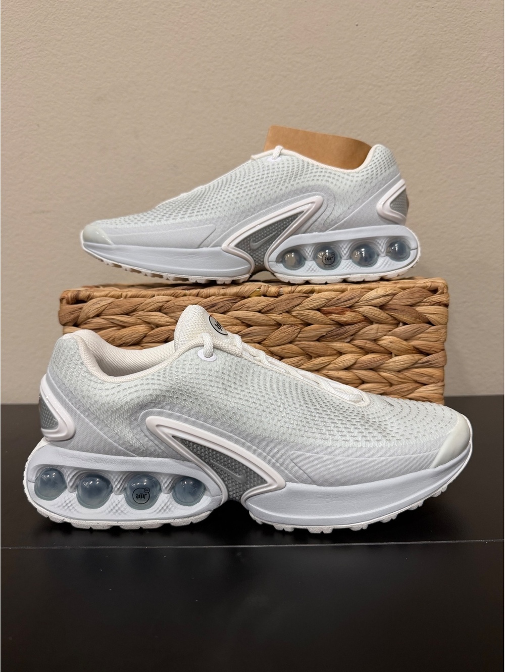 Size 9 - Nike Women’s Air Max Dn “White Pure Platinum”